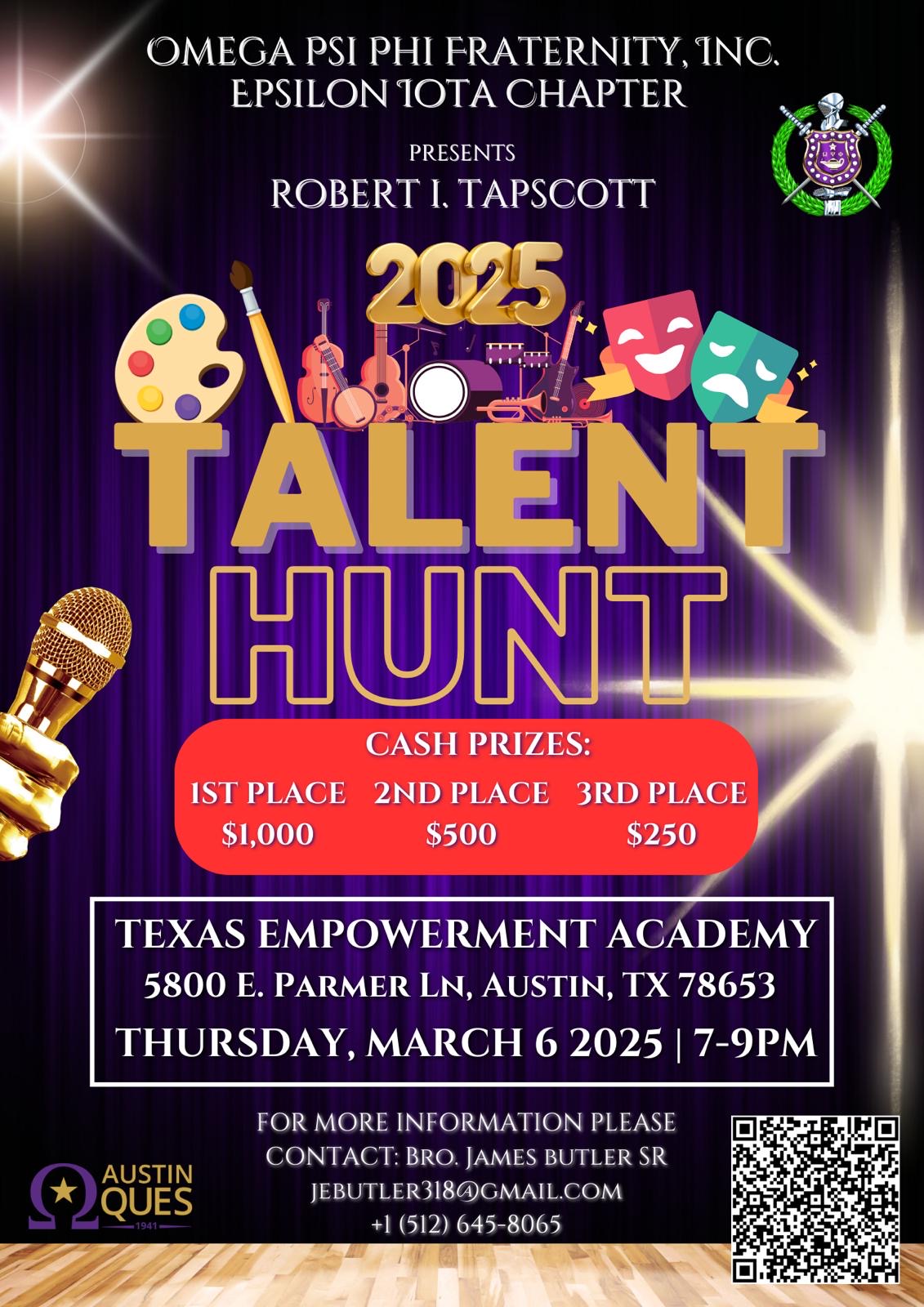 Robert Tapscott Talent Hunt
